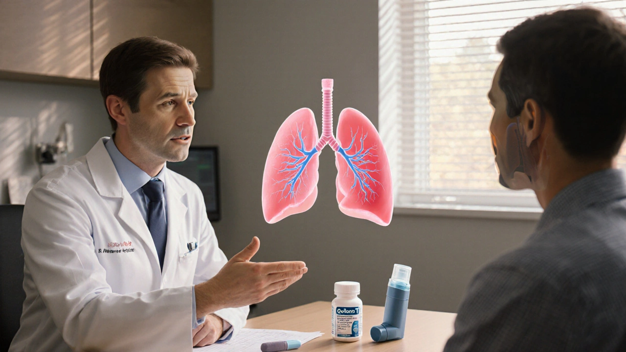 Quibron‑T (Theophylline) vs. Common Respiratory Drugs: Benefits, Risks & Alternatives