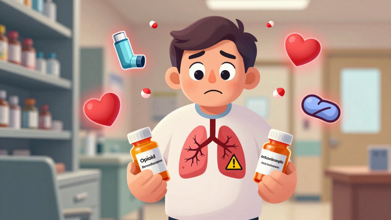 Asthma and COPD Medications: Key Interactions and Safety Risks You Need to Know