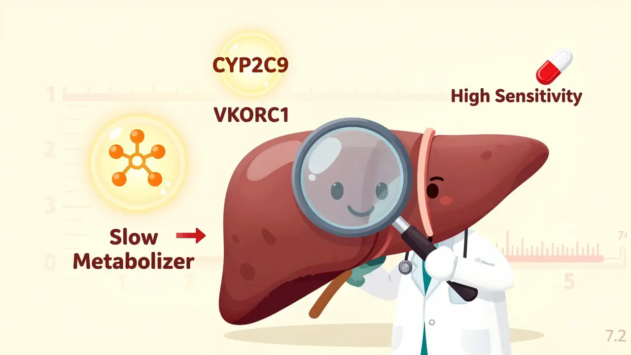 Warfarin Genetics: How CYP2C9 and VKORC1 Variants Affect Bleeding Risk and Dosing