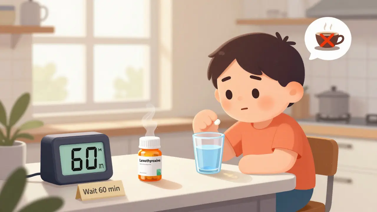 Morning Coffee and Levothyroxine: How to Space Doses for Better Absorption